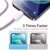 Дата кабель USB-C to Lightning 2.0m 20W purple Baseus (CALD000105) - Image 3