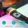 Дата кабель USB 2.0 AM to USB-C 1.0m 3A LED black Essager (EXCT-XCD01) - Image 7