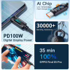 Дата кабель USB 2.0 AM to USB-C 1.0m 7A LED black Essager (EXCT-XY01-P) - Image 8