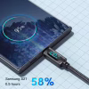 Дата кабель USB-C to USB-C 1.0m 100W LED black Essager (EXCTT1-XY01-P) - Image 3