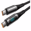 Дата кабель USB-C to USB-C 2.0m 100W Digital Display black Essager (ES-XCTT1-YDA01) - Image 2