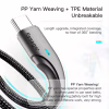 Дата кабель USB 2.0 AM to USB-C 0.25m black Essager (EXCT-LSB01) - Image 7