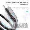 Дата кабель USB 2.0 AM to USB-C 3.0m black Essager (EXCT-LSC01) - Image 7