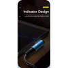 Дата кабель USB 2.0 AM to USB-C 2.0m 100W blue Essager (EXCWT7A-CGA03-P) - Image 5