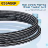 Дата кабель USB 2.0 AM to USB-C 2.0m 120W black Essager (EXC120-CGA01-P) - Image 6