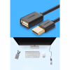 Дата кабель USB 2.0 AM/AF 1.0m US103 black Ugreen (10314) - Image 2