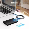 Дата кабель USB 3.0 AM to USB-C 1.5m 3A US184 black Ugreen (20883) - Image 3