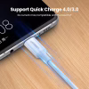 Дата кабель USB-C to USB-C 0.5m 3A 60W US264 white Ugreen (60517) - Image 3