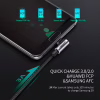 Дата кабель USB 2.0 AM to USB-C 0.5m 3A US284 90° corner black Ugreen (50940) - Image 3