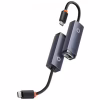 Адаптер USB-C to RJ45 Ethernet 1000Mbps Lite Series Baseus (WKQX000313) - Image 2