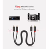 Кабель мультимедійний 2xRCA M to 2xRCA M 2.0m AV104 black UGREEN (10518) - Image 7