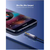 Кабель мультимедійний 3.5mm M to 3.5mm F 1.5m AV118 gray Ugreen (10593) - Image 6