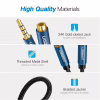 Кабель мультимедійний 3.5mm M to 3.5mm F 1.0m AV118 blue Ugreen (40673) - Image 8