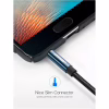 Кабель мультимедійний 3.5mm M to 3.5mm F 1.0m AV118 blue Ugreen (40673) - Image 9
