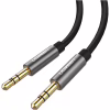 Кабель мультимедийный 3.5mm M to 3.5mm M 3.0m AV119 black Ugreen (10736) - Image 2