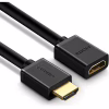 Кабель мультимедійний HDMI M to HDMI F 0.5m HD107 black Ugreen (10140) - Image 2