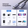Кабель мультимедійний HDMI M to HDMI M 2.0m V2.0 4K60Hz HD153 black Ugreen (25299) - Image 6