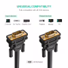 Кабель мультимедийный VGA M to VGA M 3.0m VG101 black Ugreen (11631) - Image 3