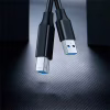Кабель для принтера USB 3.0 AM/BM 1.0m US210 black Ugreen (30753) - Image 3