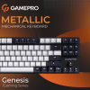 Клавіатура GamePro Genesis Metallic MK110B Outemu Red Switch USB UA Black (MK110B) - Image 7