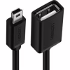 Переходник OTG USB 2.0 AF to Mini 5P 0.1m US249 black Ugreen (10383) - Image 2