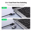 Переходник USB/USB-C to HDMI 4K/60Hz Ugreen (40189) - Image 3