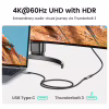Дата кабель USB-C M/F 0.5m 5A USB 3.1 Gen2 10Gbps black Ugreen (80810) - Image 6