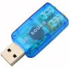 Звукова плата Dynamode USB 6(5.1) blue (USB-SOUNDCARD2.0 blue) - Image 3