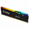 Модуль пам'яті для комп'ютера DDR5 16GB 5200 MHz Beast Black RGB Kingston Fury (ex.HyperX) (KF552C40BBA-16) - Image 2