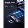Карман внешний Ugreen SSD M.2 (NVME) M-KEY UGREEN 3.2 GEN2 CM400 gray (90264) - Image 5