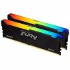 Модуль пам'яті для комп'ютера DDR4 32GB (2x16GB) 3600 MHz FURY Beast RGB Kingston Fury (ex.HyperX) (KF436C18BB2AK2/32) - Image 2