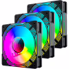Кулер для корпуса Gamemax KF300 BK - Image 2