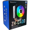Кулер для процессора Zezzio ZH-C400 V2 ARGB/SRGB Ultra Fan - Image 6