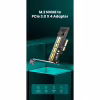 Контролер Ugreen PCI-E 3.0 for SSD M.2 (NVMe) x4 CM302 (70503) - Image 2