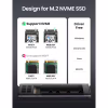 Кишеня зовнішня Ugreen SSD M.2 (NVME) M-KEY 3.1 GEN2 CM400 (10902) - Image 2