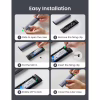 Кишеня зовнішня Ugreen SSD M.2 (NVME) M-KEY 3.1 GEN2 CM400 (10902) - Image 7