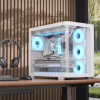 Корпус для ПК AeroCool P500C-G-WT-v1 White (ACCM-PN01043.21) - Image 7
