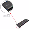Кишеня зовнішня Dynamode M.2 SSD NVMe/SATA combo USB3.2 GEN2 Type-C aluminium black (DM-CAD-SSD10) - Image 5