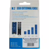 Кишеня зовнішня Dynamode M.2 SSD NVMe/SATA combo USB3.2 GEN2 Type-C aluminium black (DM-CAD-SSD10) - Image 9