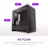 Корпус для ПК NZXT H3 Flow All Black (CC-H31FB-01) - Image 2