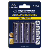 Батарейка Esperanza AA LR6 Alkaline * 4 (EZB101) - Image 2