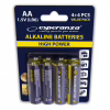 Батарейка Esperanza AA LR6 Alkaline * 8 (EZB103) - Image 2