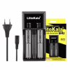Зарядний пристрій для акумуляторів Liitokala 2 Slots, LED indicator, Li-ion(18650...RCR123...26650), NiMH(AA, AAA, SC, C) (Lii-PL2) - Image 5