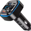 FM модулятор XO BCC08 автомобільний зарядний пристрій MP3/PD/2USB/3,1A Чорни (XO-BCC08) - Image 4