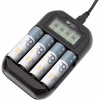Зарядний пристрій для акумуляторів PowerPlant PP-UN4 (AA, AAA / input microUSB DC 5V/2A) (PP-UN4) - Image 2