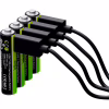 Аккумулятор Verico AAA USB Type-C 600mAh 1.5V Li-ion * 4 (LoopEnergy) (1UDBT-A2WEBC-NN) - Image 2