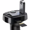 FM модулятор Baseus T Shaped S-09A 2 х USB Type-A, microSD Black (CCMT000001) - Image 6