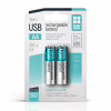 Акумулятор ColorWay AA USB-С 2220 mAh 1.5V (2шт) (Li-Polymer) (CW-UBAA-10) - Image 2