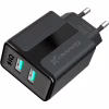 Зарядний пристрій Grand-X CH-15UMB (5V/2,1A + DC cable 2,4А USB -> Micro USB 1m) Black (CH-15UMB) - Image 4