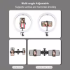 Набір блогера Puluz Ring USB LED lamp PKT3062B 11.8" + tripod 1.65 м (PKT3062B) - Image 6